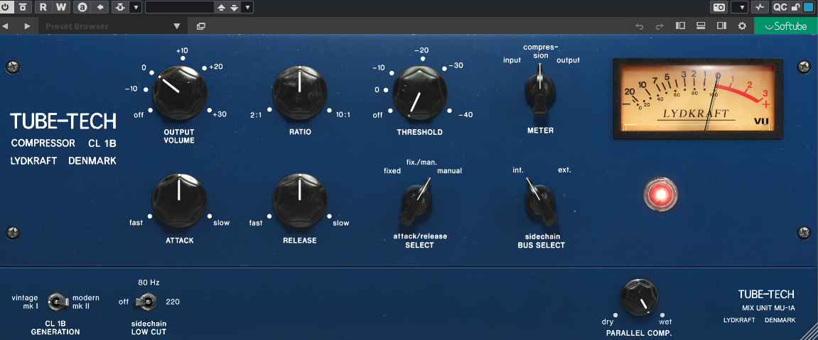 Softube Tube-Tech CL 1B mk II